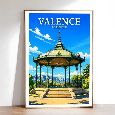 Affiche Valence Le Kiosque