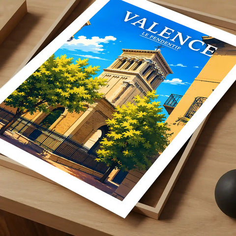 Affiche Valence Le Pendentif