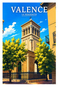Affiche Valence Le Pendentif
