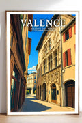Affiche Valence Maison des Têtes