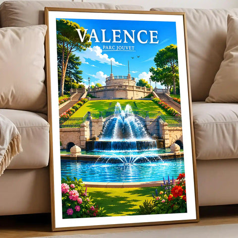 Affiche Valence Parc Jouvet