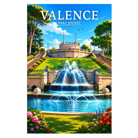 Affiche Valence Parc Jouvet