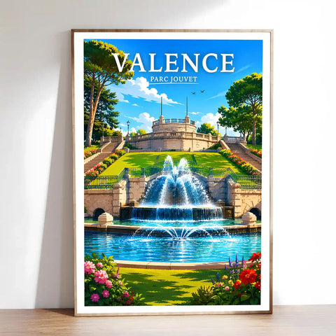 Affiche Valence Parc Jouvet