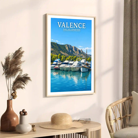 Affiche Valence Parc de l'Épervière