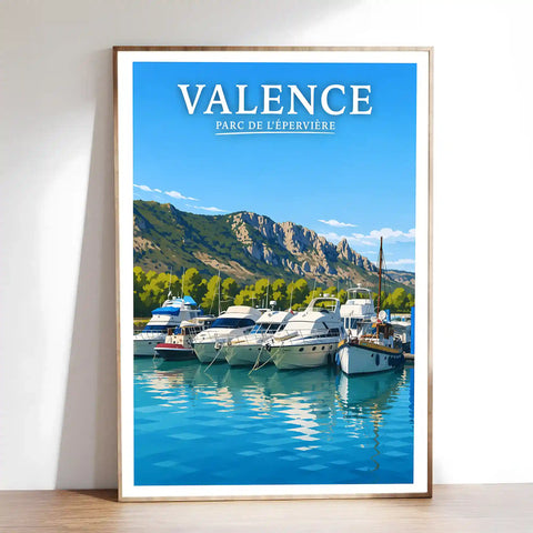 Affiche Valence Parc de l'Épervière