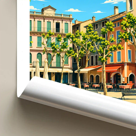 Affiche Valence Place des Clercs