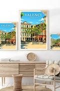 Affiche Valence Place des Clercs