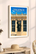 Affiche Valence Statue de Bancel