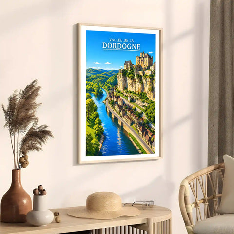 Affiche - Vallée de la Dordogne