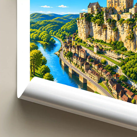 Affiche - Vallée de la Dordogne