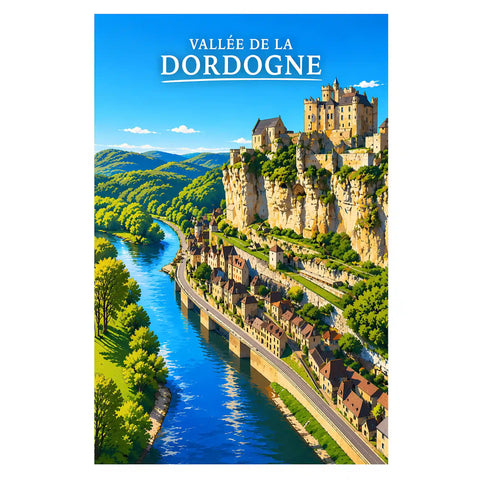 Affiche - Vallée de la Dordogne