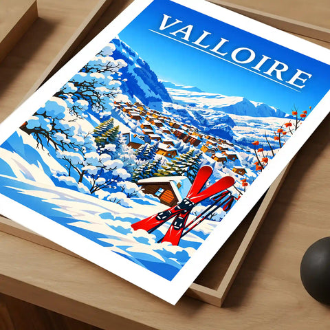 Affiche - Valloire
