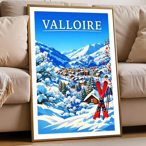 Affiche - Valloire