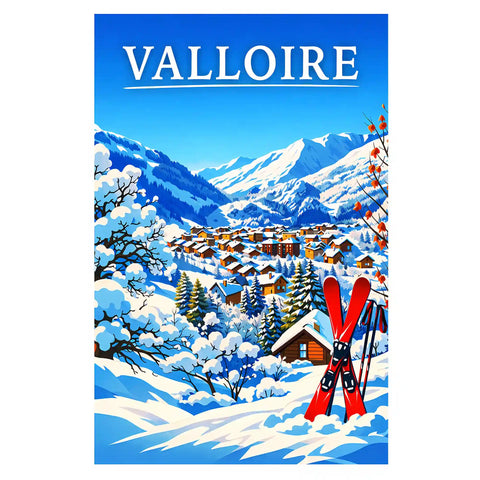 Affiche - Valloire