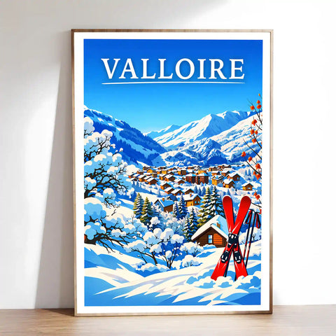Affiche - Valloire