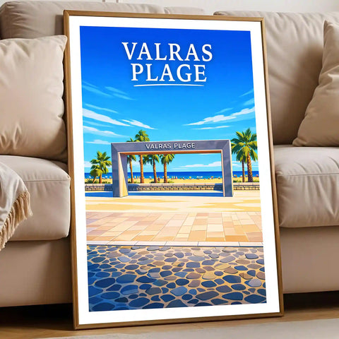 Affiche - Valras-Plage