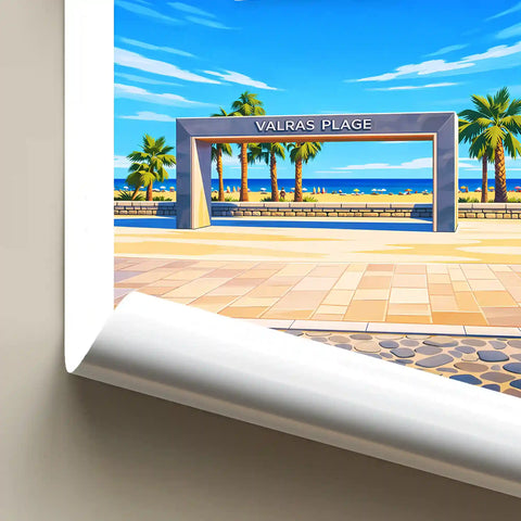 Affiche - Valras-Plage