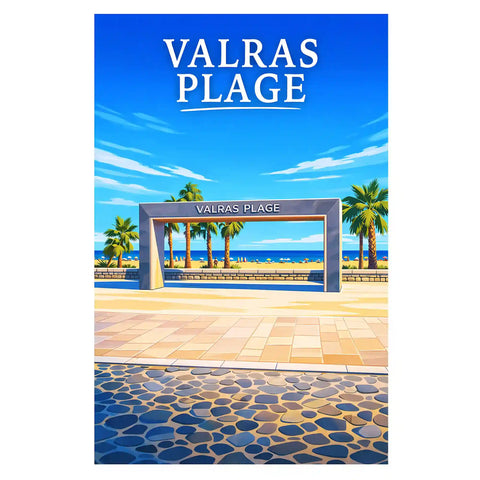 Affiche - Valras-Plage