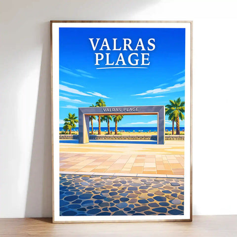 Affiche - Valras-Plage