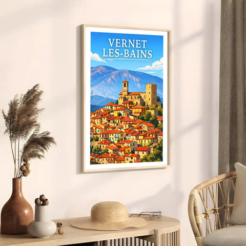 Affiche - Vernet-les-Bains