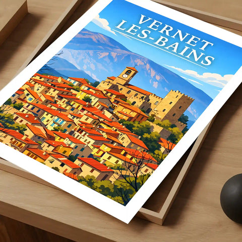 Affiche - Vernet-les-Bains