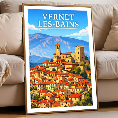 Affiche - Vernet-les-Bains