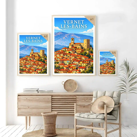 Affiche - Vernet-les-Bains
