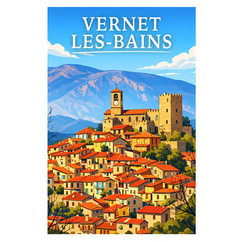 Affiche - Vernet-les-Bains