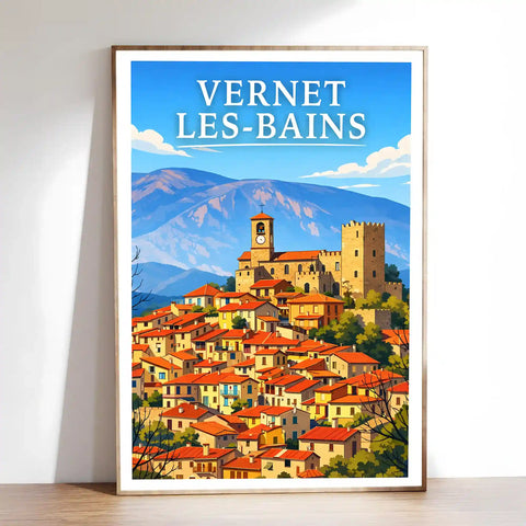 Affiche - Vernet-les-Bains