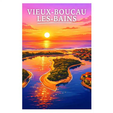 Affiche - Vieux-Boucau-les-Bains