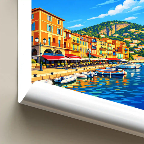 Affiche - Villefranche-sur-Mer