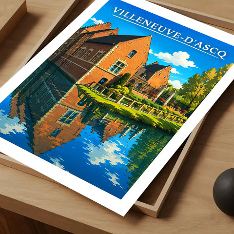 Affiche - Villeneuve-d'Ascq