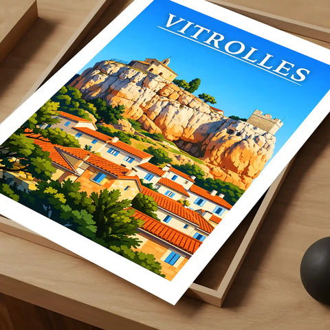 Affiche - Vitrolles