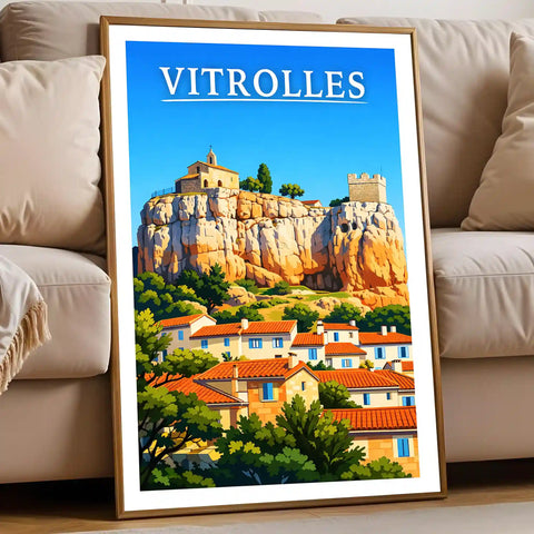 Affiche - Vitrolles