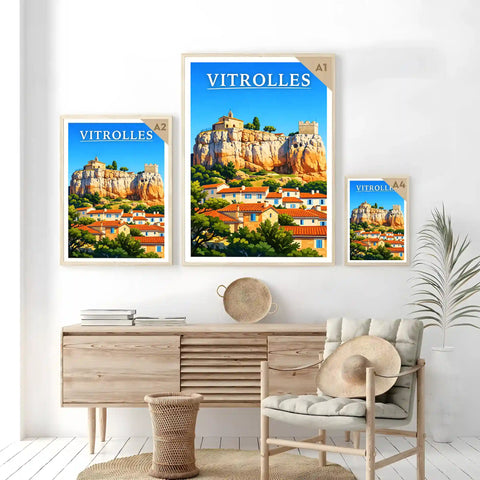 Affiche - Vitrolles