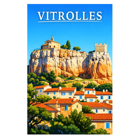 Affiche - Vitrolles
