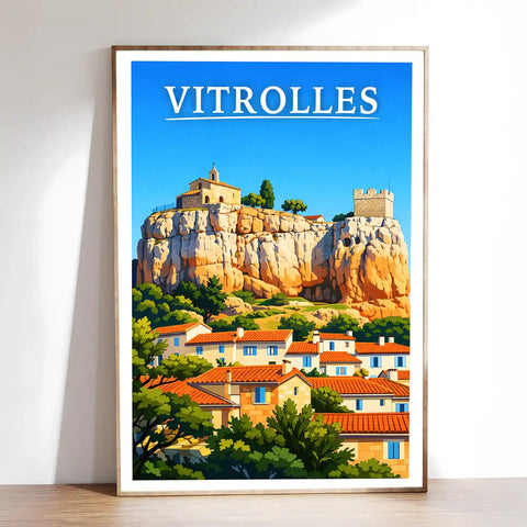 Affiche - Vitrolles