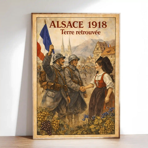 Affiche - Alsace 1918