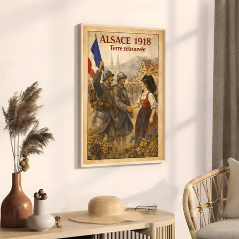 Affiche - Alsace 1918