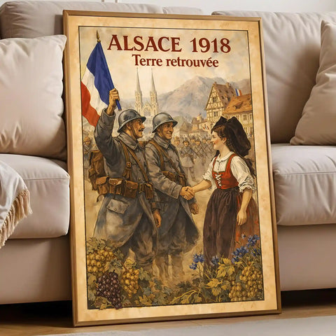 Affiche - Alsace 1918