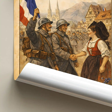 Affiche - Alsace 1918