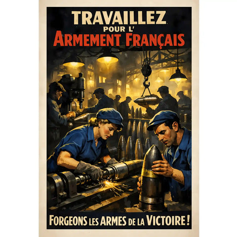 Affiche - Armement français