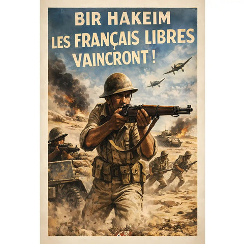 Affiche - Bir Hakeim