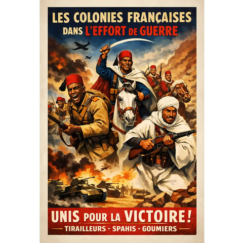 Affiche - Colonies françaises