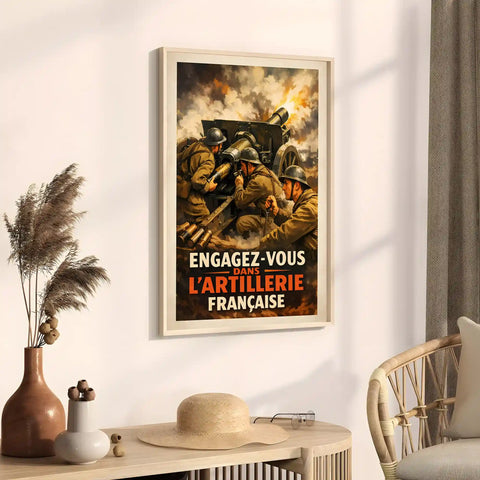 Affiche - Engagez-vous dans l'Artillerie française