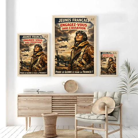 Affiche - Engagez-vous dans l'aviation