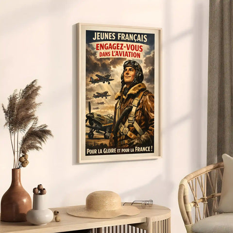 Affiche - Engagez-vous dans l'aviation