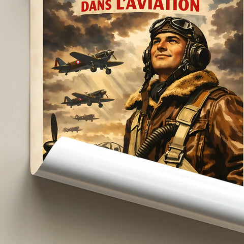 Affiche - Engagez-vous dans l'aviation