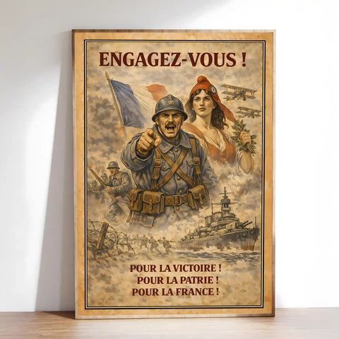 Affiche - Engagez-vous !