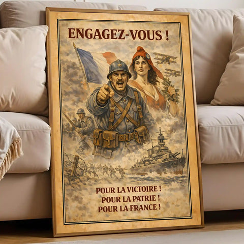 Affiche - Engagez-vous !
